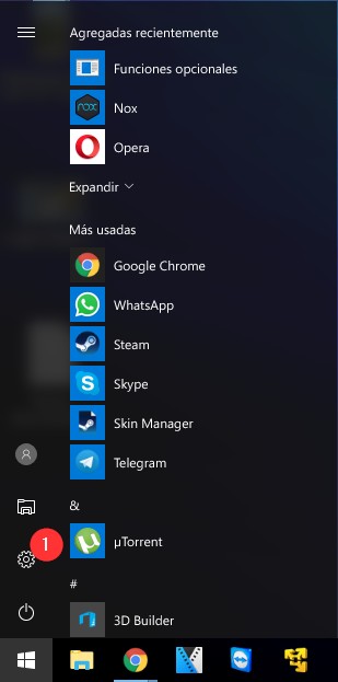 Cambiar idioma en Windows 10