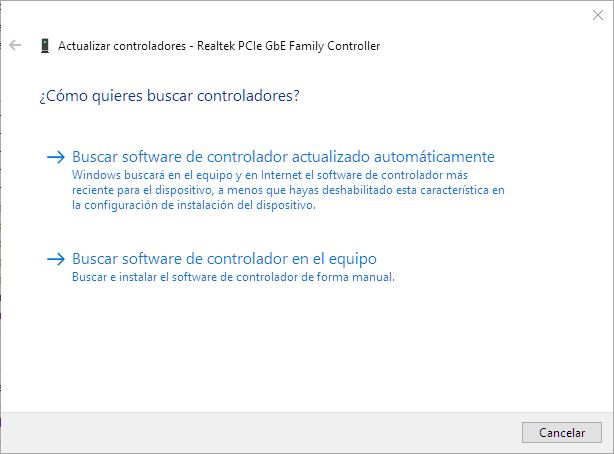 Actualizar drivers Windows 10