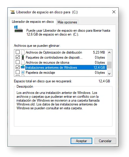 borrar windows.old